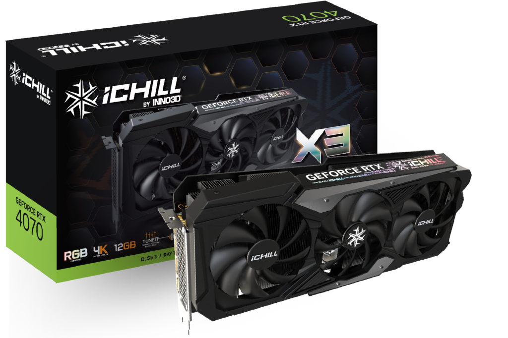 INNO3D GeForce RTX 4070 iCHILL X3