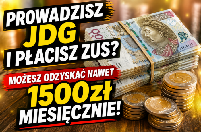 zwrot zus 1500zl