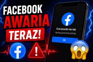 awaria facebook