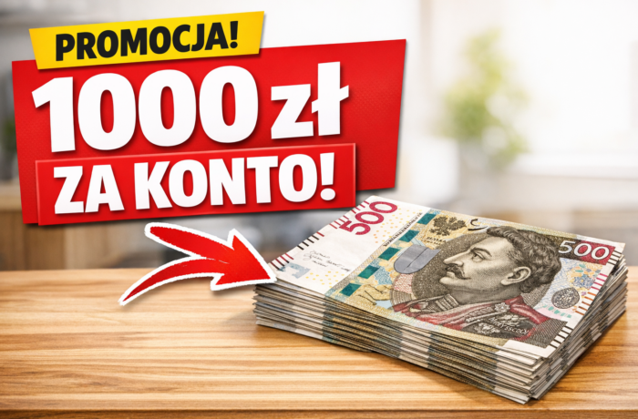 Ilustracja artykułu: BNP Paribas 1000 zł za Konto Otwarte na Ciebie – sprawdź aktualną ofertę 2026