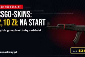 CSGO-SKINS kod promocyjny SZOX: 2,10 zł na start i gdzie go wpisać