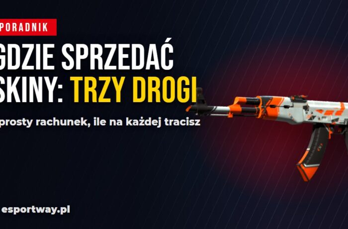 Gdzie sprzedać skiny CS2? Trzy drogi i prosty rachunek, ile tracisz