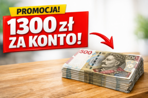 Ilustracja artykułu: Konto z premią w mBank: 1300 zł – aktualna promocja bankowa