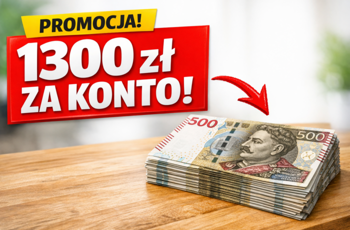 Ilustracja artykułu: Konto z premią w mBank: 1300 zł – aktualna promocja bankowa
