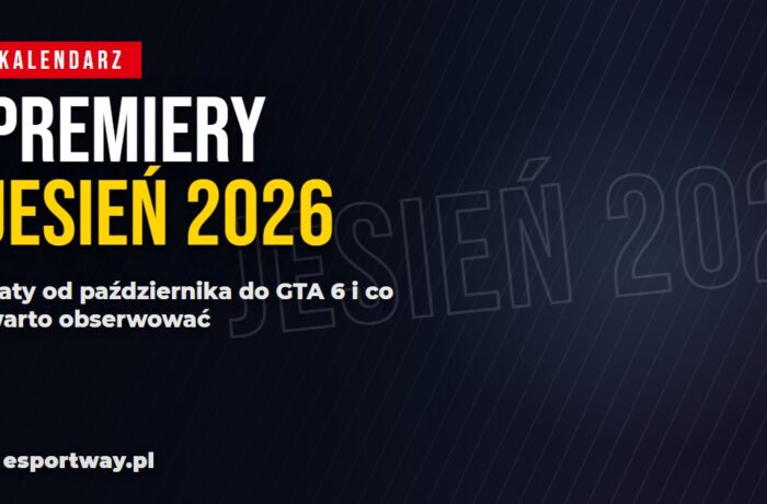 Premiery gier jesień 2026: kalendarz z datami, od Raymana po GTA 6