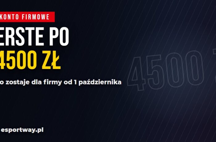 Erste konto firmowe od 1 października 2026: koniec premii 4500 zł, co zostaje dla firmy