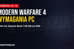 Modern Warfare 4 wymagania PC: TPM 2.0, Secure Boot i 115 GB. Sprawdź, czy odpalisz grę