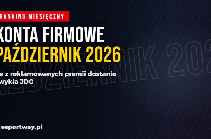 Ranking kont firmowych z premią: październik 2026. Ile realnie dostanie zwykła JDG